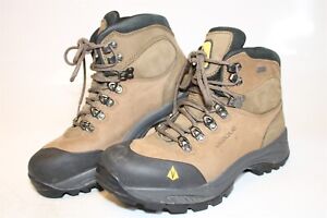 Vasque Wasatch GTX 7166 Wide Mens 9 W Brown Leather Hiking Mountaineering Boots 