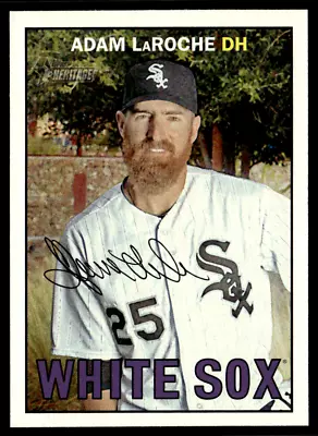 2016 Topps Heritage - #204 Adam LaRoche - Image 1 of 2