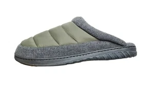 Zapatillas de nailon Dearfoams para hombre Ryan nuevas con etiquetas verde M 9/10, L 11/12 df - Imagen 1 de 5