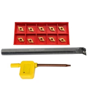 95° S10K SDUCL07 10*125 mm Soporte para Herramienta de Giro Interno + DCMT070204 BP010 - Imagen 1 de 4