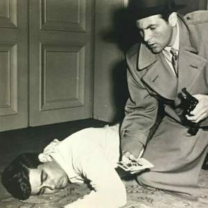 Biff Elliot Promo Picture Vintage 60s Movie Still I The Jury with Mike Hammer - Picture 1 of 5