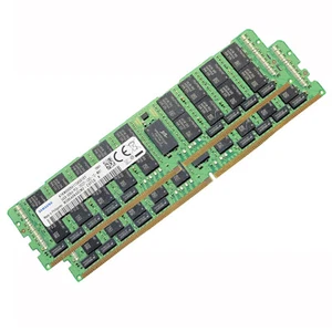 Samsung Kit 128GB 2x 64GB 2933MHz DDR4 LRDIMM 4DRX4 Server RAM M386A8K40CM2-CVF - Picture 1 of 2