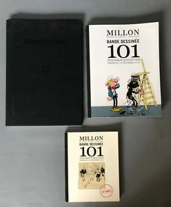 3X CATALOGUES SALLE DE VENTE MILLON - ORIGINAUX D'EXCEPTION - Bild 1 von 10