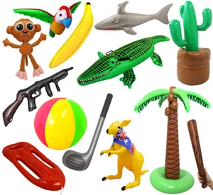 INFLATABLE BLOW UP FANCY DRESS THEMED PARTY COSTUME ACCESSORY HEN STAG NIGHT LOT - Foto 1 di 27