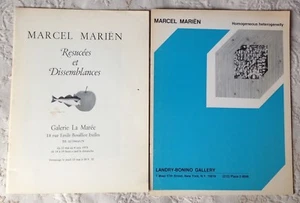 2 catalogues MARCEL MARIËN Resucées et Dissemblances + Homogeneous heterogeneity - Picture 1 of 7