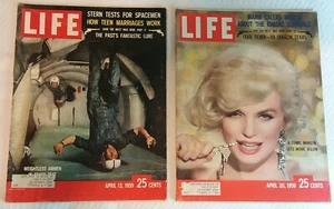 LIFE Magazine 1958 & 59 Marilyn, Pope John XXIII ,Dalai Lama Vintage Lot Of 24  - Bild 1 von 12