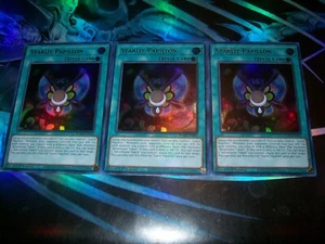 3x Starlit Papillon 1st Edition Ultra Rare BLMR-EN095 Yu-Gi-Oh! - Picture 1 of 1