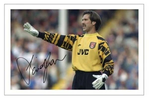 DAVID SEAMAN Autógrafo Firmado FOTO Fan Firma Regalo Estampado ARSENAL Fútbol - Imagen 1 de 1