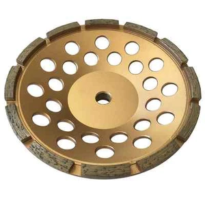 7" Concrete Grinding Cup Wheels 12 Diamond Abrasive Seg 5/8"-11 Arbor Single Row - Picture 1 of 3