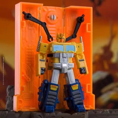 Dr.Wu DW-E04Y Yellow Trailer Optimus Prim super mini Transformable Toy - Image 1 of 2