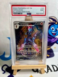 Pokemon ceruledge ssp en PSA 9 #197 2023 Surging Sparks Prices illustration rare - Foto 1 di 2