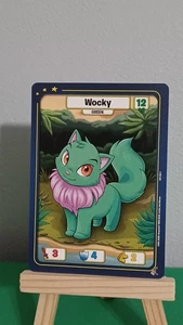 Neopets Battledome 2025 TCG War For The Obelisk Wocky Green 088 sin lámina - Imagen 1 de 8