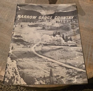 Vintage 1963 West Western Trains Railway History Railroads Narrow Gauge Cty T3 - Foto 1 di 4