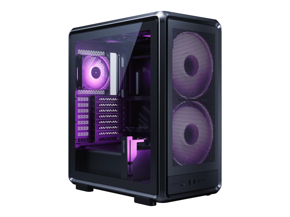 Cooler Master MF500MKHNNS01 Open-Air ATX Mid-Tower Case with Dual 200mm ARGB - Image 1 of 1