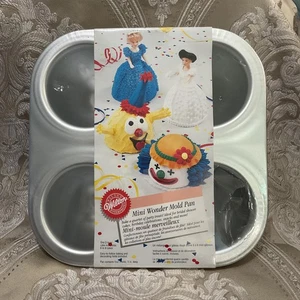 Wilton Mini Wonder Molde Sartén - 4 Cavidades Cake Pan - Imagen 1 de 2