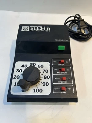 MRC Tech II Loco-Motion 1500 Power Pack Controller HO Model Train Transformer - Image 1 of 4