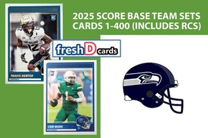 2025 SCORE NFL Seattle Seahawks Team Set Cooper Cupolino Jaxon Smith Njigba - Foto 1 di 4