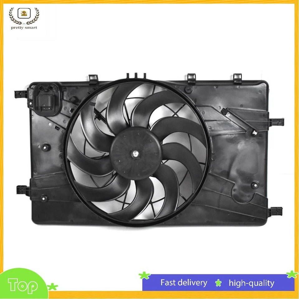 Conjunto de ventilador de refrigeración del radiador con cubierta para Chevrolet Cruze Limited Buick Verano Foto 1 de 4