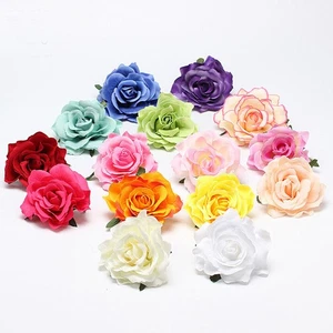 Large Rose Flower Hair Clip Bridal Hairpin Brooch Wedding Accessory Bridesmaid• - Picture 1 of 22