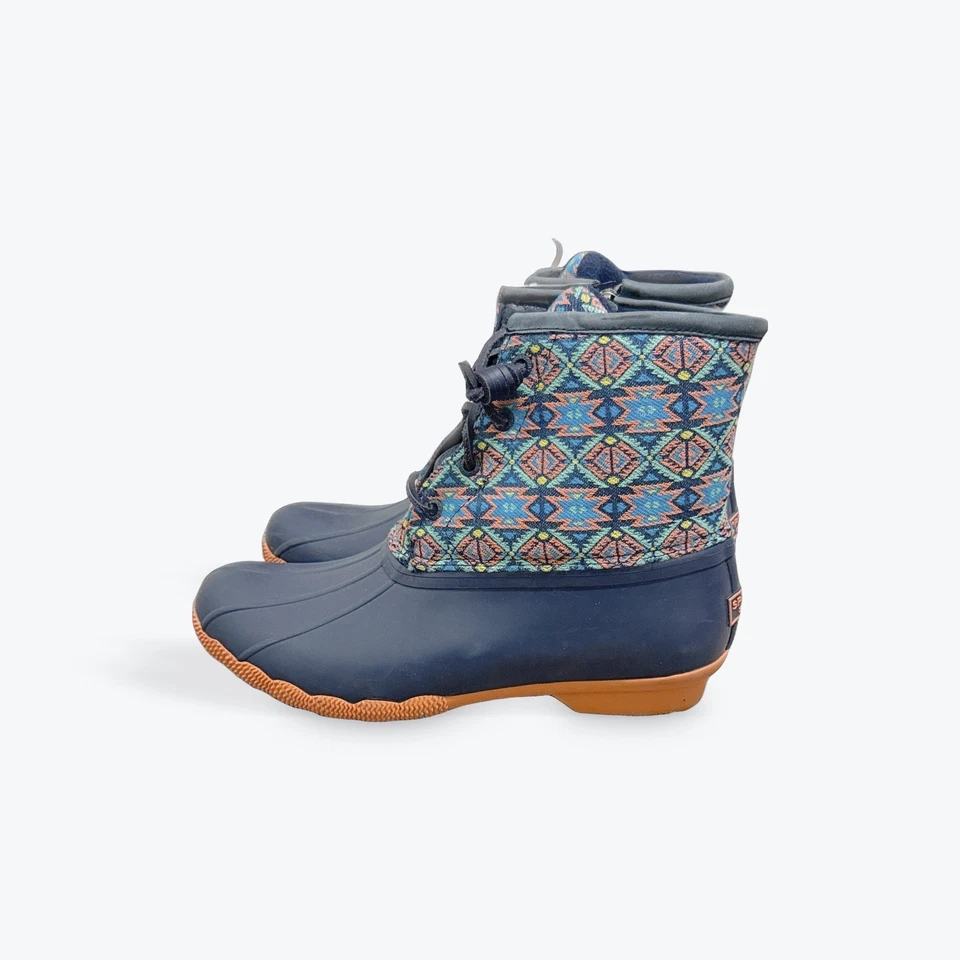 Botas Sperry Top Sider Duck para mujer talla 8 con aislamiento estampado geométrico impermeables Foto 1 de 4