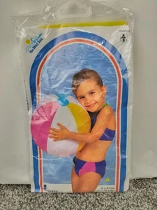 Vintage 1999 Intex Beach Ball 20” New Sealed The Wet Set Inflatable Pool Toy NOS - Picture 1 of 6