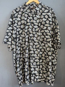 Tori Richard Hawaiihemd Herren 4XL T Knopfleiste Fischdruck Made In Hawaii USA - Bild 1 von 10