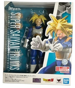 S.H. Figura de poder latente Figuarts Dragon Ball Z Super Saiyan Trunks EE. UU. EN STOCK - Imagen 1 de 13