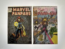 Marvel Fanfare #'s 10-11 - 1st Appearance & Cover of Iron Maiden - Marvel Key