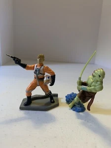 Star Wars Mini Sammelfiguren Action Figuren Toppers Luke Skywalker Fisto Hasbro - Bild 1 von 6