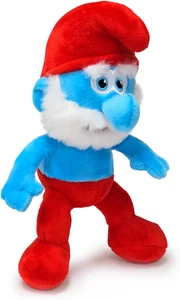 PUFFI Grande Puffo Peluche 20 cm Originale Ufficiale Smurfs Papà Bambini - Foto 1 di 3