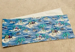 Vineyard Vines Beach Theme Table Runner 14" x 72" Island Nautical for Target - Picture 1 of 8