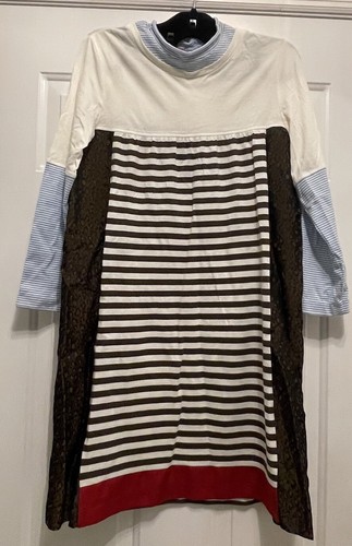 Abito SueUNDERCOVER Tunica Colore Blocco anni 80 o Y2K