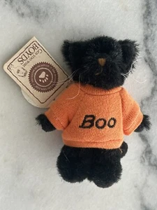 Boyd's Bears Trix Black Halloween Cat Boo Sweater NWT Cute! - Picture 1 of 2