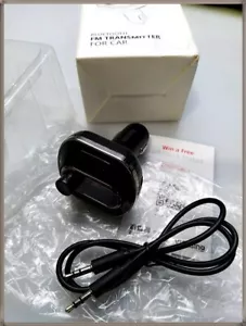 FM Transmitter Wireless FM Modulator Bluetooth 4.1 Music Player Radio Adapter - Picture 1 of 3