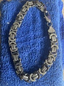 Silver / Bracelet Stainless Steel - Picture 1 of 3