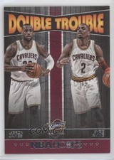 2016-17 Panini NBA Hoops Double Trouble LeBron James Kyrie Irving #10