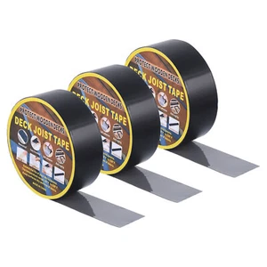 Deck Joist Tape 2" x 50', 3 Rolls Butyl Joist Tape Joists Decks and Beams - Picture 1 of 6