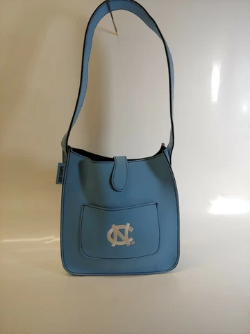 Alan Stuart NC North Carolina Tar Heels Shoulder Bag Purse Tote Blue Cover