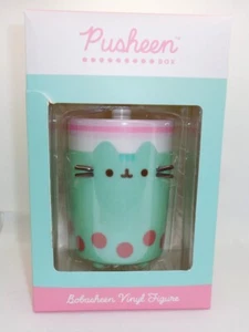 :: Pusheen the Cat Vinyl Figure - BOBASHEEN Tea Drink Spring 2023 Exclusive NEW - Picture 1 of 5