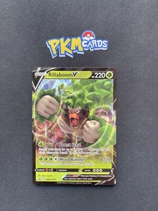 Pokemon TCG Rillaboom V Black Star Promo Swsh014 NM. - Picture 1 of 3