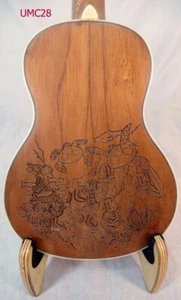 Alulu Solid Mahogany Concert Ukulele Sea World pattern NO Case NO Bag UMC28 - Picture 1 of 5