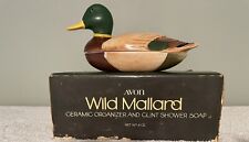 Vintage Avon Soap Organizer  Wild Mallard with soap