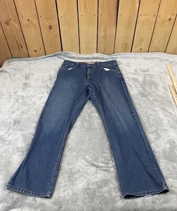 Dockers Jeans Men’s 36x22 Blue Denim Cotton Relaxed Fit Straight Leg - Picture 1 of 11