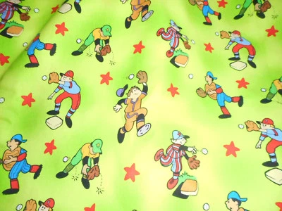 MadieBs Custom Baseball Youth  Crib or Toddler Bed 3 Piece Sheet Set with Name  - Image 1 of 4