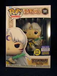 Funko Pop Animation 1301 Inuyasha Sesshomaru SDCC Summer Con - Foto 1 di 5