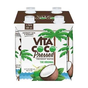 Vita Coco Pressed Coconut Water, Nutrients & Electrolytes Rich, Original, 16.9 - Picture 1 of 4