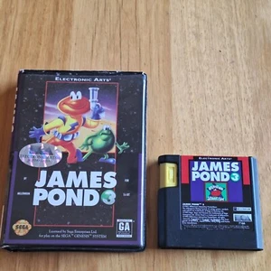 Boxed Sega Mega Drive / Genesis James Pond 3 - No Manual  - Picture 1 of 2