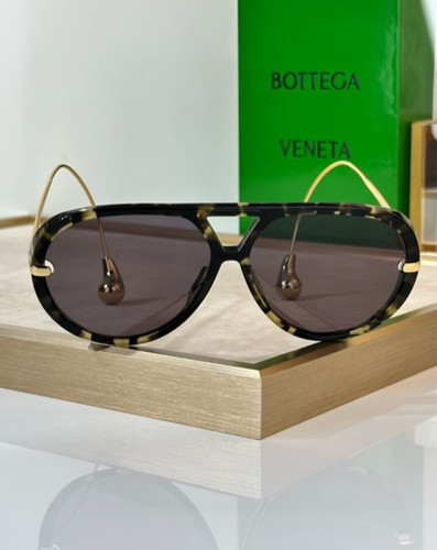 Occhiali da sole Bottega Veneta Aviateur Drop bianco BV1273S