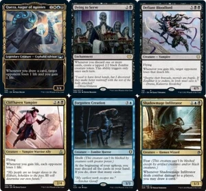 MTG Commander EDH Queza, Augur of Agonies 100 Cards Custom Deck - NM - Picture 1 of 1