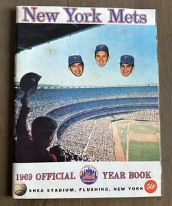 Vintage 1969 Yearbook New York Mets Baseball Team Shea Stadium - Bild 1 von 3